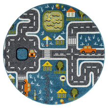 Load image into Gallery viewer, Kidsville 574 Blue Round