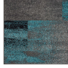 Load image into Gallery viewer, Mosaic Design Blue Rug