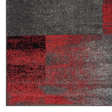 Load image into Gallery viewer, Mosaic Design Red Rug