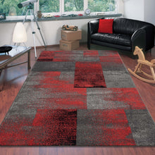 Load image into Gallery viewer, Mosaic Design Red Rug