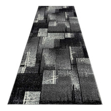 Load image into Gallery viewer, Geometic Mosaic Design Grey Runner