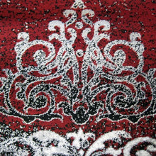 Load image into Gallery viewer, Chandelier Design Red Rug