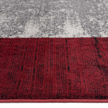 Load image into Gallery viewer, Modern Cuba Red Rug