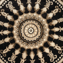 Load image into Gallery viewer, Versace Design Brown Round
