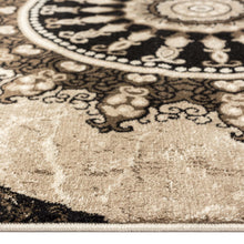 Load image into Gallery viewer, Versace Design Brown Round