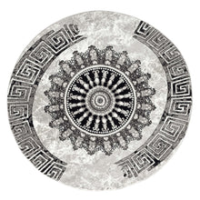 Load image into Gallery viewer, Versace Design Grey Round
