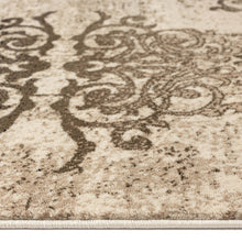 Load image into Gallery viewer, Chandelier Design Brown Rug