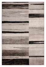 Load image into Gallery viewer, Modern Striped Brown Rug