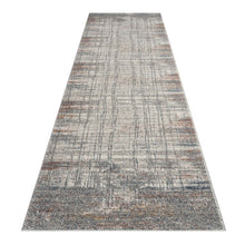 Load image into Gallery viewer, Modern Transitional Trellis Grey Runner