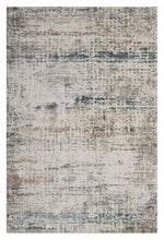Load image into Gallery viewer, Modern Transitional Trellis Light Grey Rug