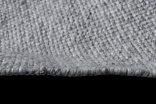 Load image into Gallery viewer, Marble Looped Hand-Woven Grey Rug