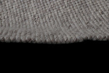 Load image into Gallery viewer, Marble Looped Hand-Woven Light Grey Rug