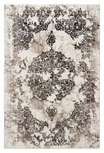 Load image into Gallery viewer, Victorian Transitional Design Brown Rug