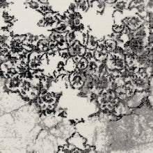 Load image into Gallery viewer, Victorian Transitional Design Grey Rug