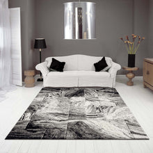 Load image into Gallery viewer, Modern Cuba Black Rug
