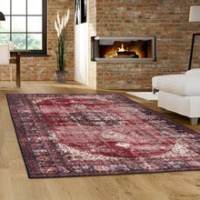 Load image into Gallery viewer, Persian Contemporary Transitional Red Rug