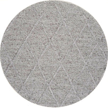 Load image into Gallery viewer, Natural Braided Hand-Woven Wool Beige Rug