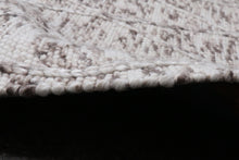 Load image into Gallery viewer, Natural Braided Hand-Woven Wool Natural Rug