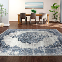 Load image into Gallery viewer, Persian Style Light Grey Rug
