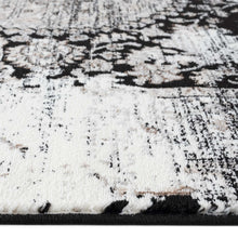 Load image into Gallery viewer, Traditional Stone Black Rug