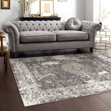 Load image into Gallery viewer, Contemporary Centre Grey Rug