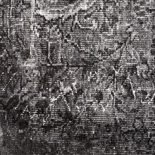 Load image into Gallery viewer, Victorian Boarder Dark Grey Rug