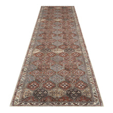 Load image into Gallery viewer, Farmhouse Moroccan Diamond Grey Runner