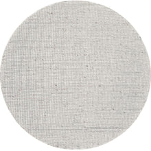 Load image into Gallery viewer, Braided and Looped Hand-Woven Wool Beige Rug