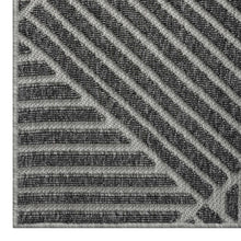 Load image into Gallery viewer, Outdoor/Indoor Braided Grey Runner