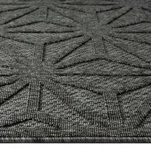 Load image into Gallery viewer, Outdoor/Indoor Villa Dark Grey Rug