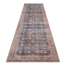 Load image into Gallery viewer, Persian Farmhouse Navy Runner