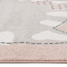 Load image into Gallery viewer, Kids Zoo Animals Pink Rug