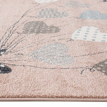 Load image into Gallery viewer, Kids Zoo Animals Pink Rug