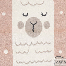 Load image into Gallery viewer, Kids Zoo Funny Animals Pink Rug