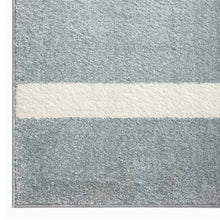 Load image into Gallery viewer, Kids Zoo Funny Animals Blue Rug