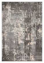Load image into Gallery viewer, Modern Fading Striped Grey Rug