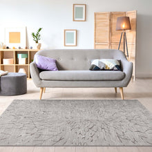 Load image into Gallery viewer, Modern Star Style Grey Rug