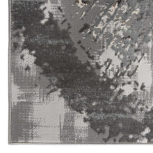 Load image into Gallery viewer, Modern Central Fading Grey Rug