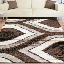 Load image into Gallery viewer, Shaggy Soft Brown Rug