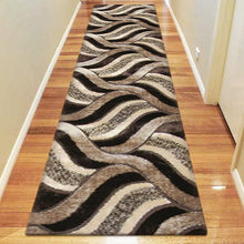 Load image into Gallery viewer, Shaggy Soft Brown Runner