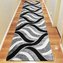 Load image into Gallery viewer, Shaggy Wavy Grey Runner