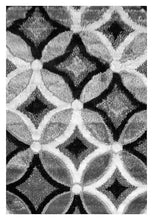Load image into Gallery viewer, Shaggy Wavy Grey Rug