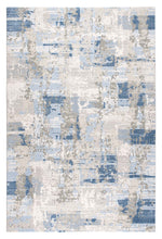 Load image into Gallery viewer, Modern Palette Blue Rug