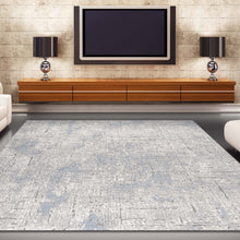 Load image into Gallery viewer, Stylish Palette Blue Rug