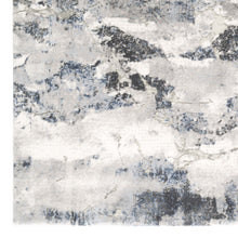 Load image into Gallery viewer, Stylish Clouded Blue Rug