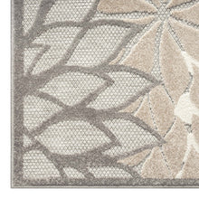 Load image into Gallery viewer, Bohemian Outdoor/Indoor Floral Natural Rug