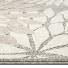 Load image into Gallery viewer, Bohemian Outdoor/Indoor Floral Natural Rug
