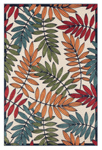Load image into Gallery viewer, Bohemian Outdoor/Indoor Floral Multi Rug