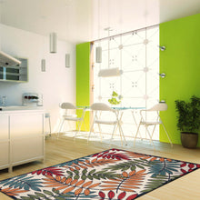 Load image into Gallery viewer, Bohemian Outdoor/Indoor Floral Multi Rug