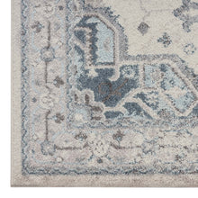 Load image into Gallery viewer, Traditional Ottoman Victorian Blue Rug